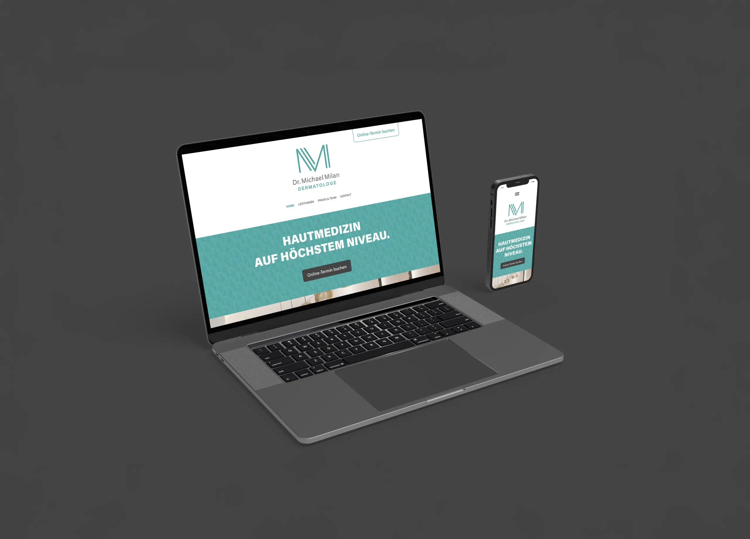 Digitale Präsenz der Praxis mit responsivem Webdesign