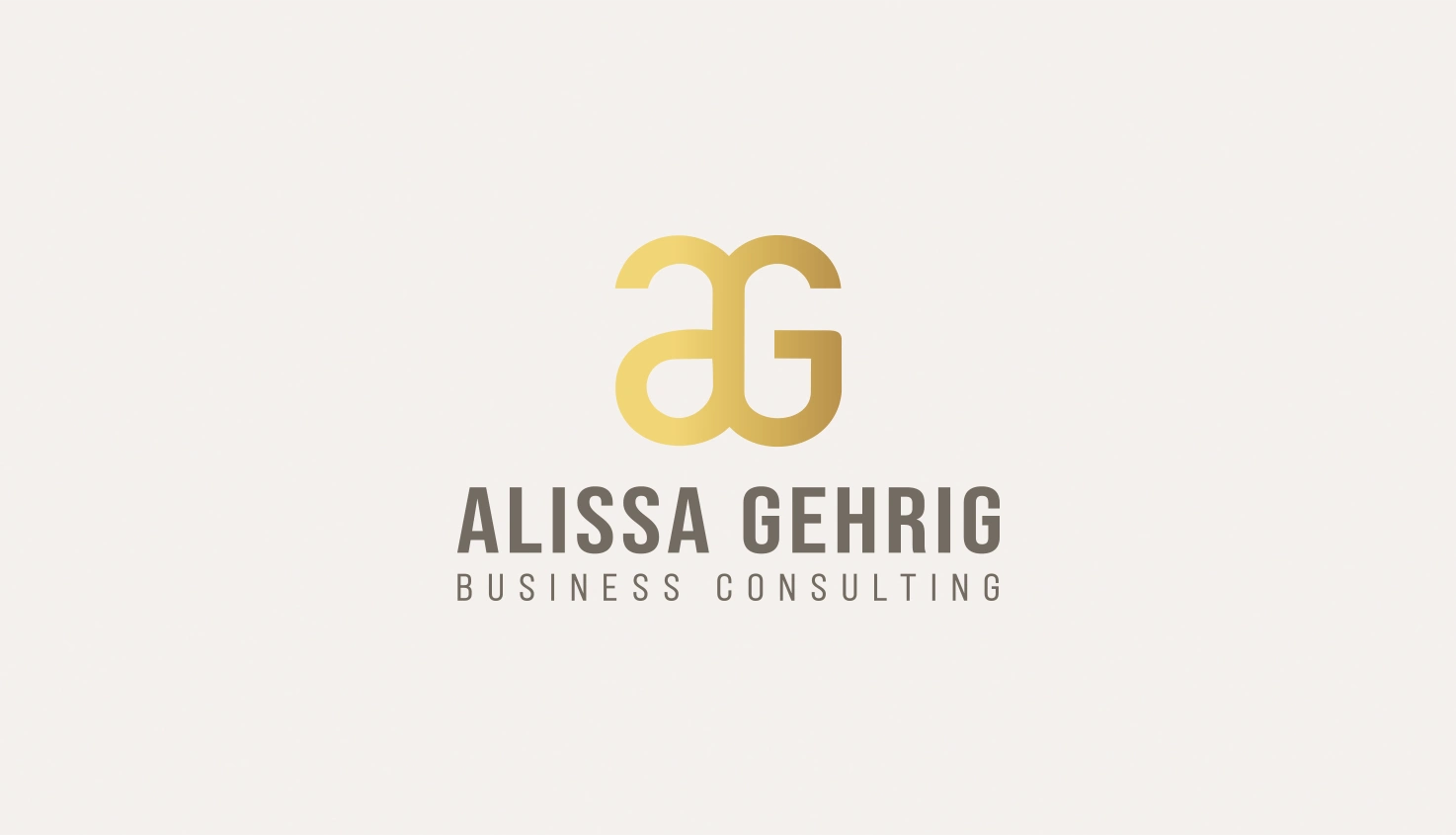 Corporate Design für Business Coach Alissa Gehrig Logo