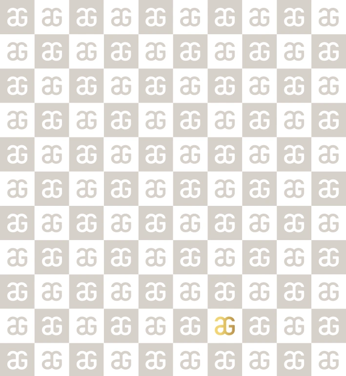 Markenpattern des Corporate Designs für Alissa Gehrig Business Consulting