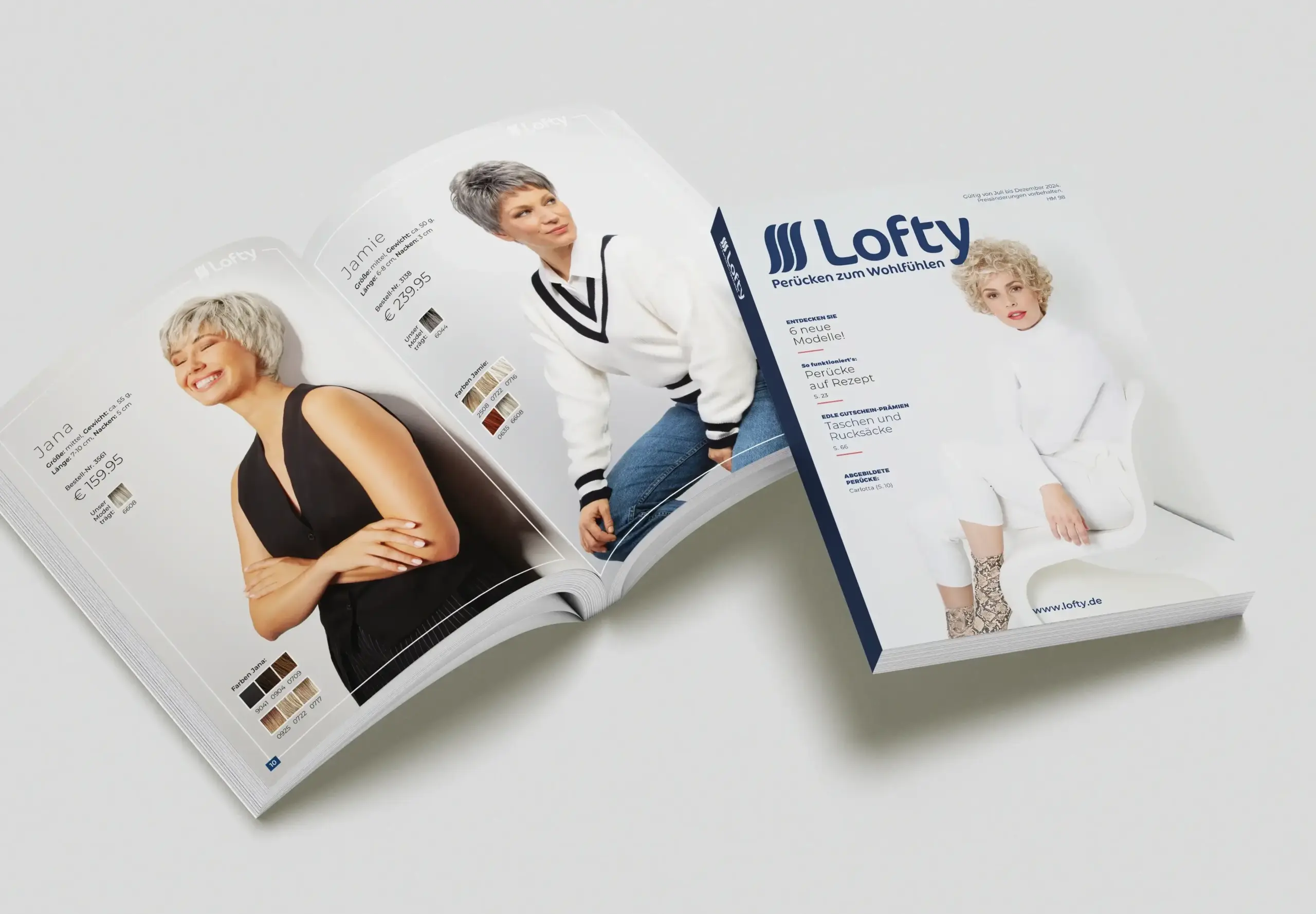 Katalog von Lofty Perücken